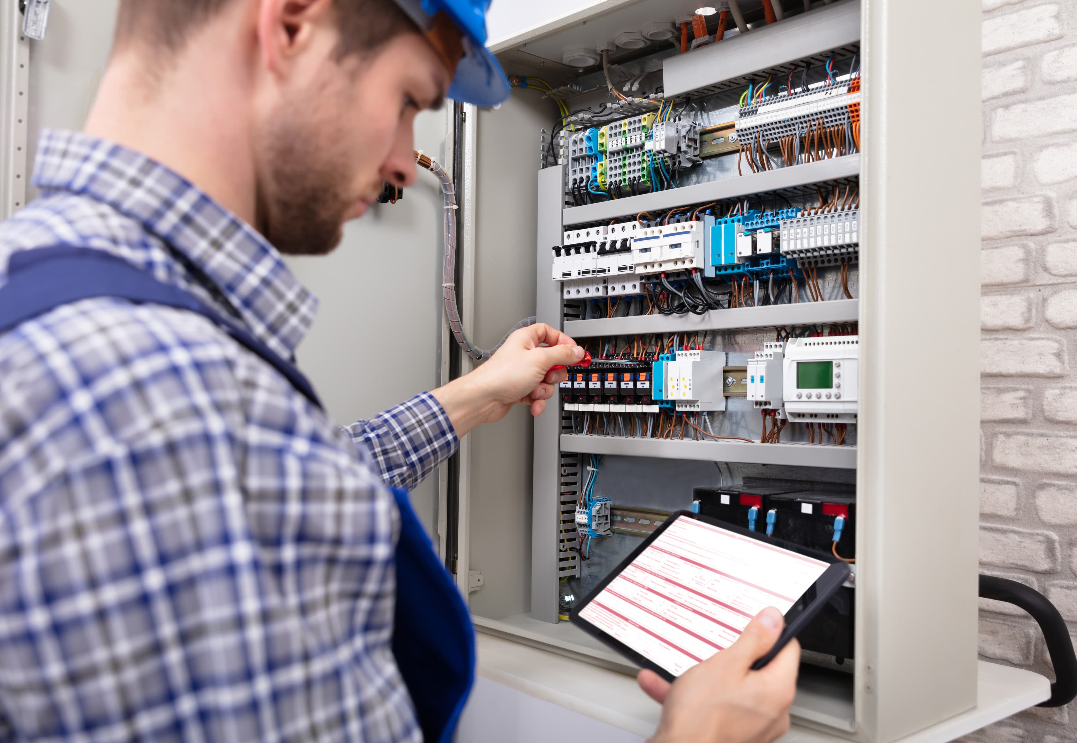 UK electrical plug PAT testing safety sticker