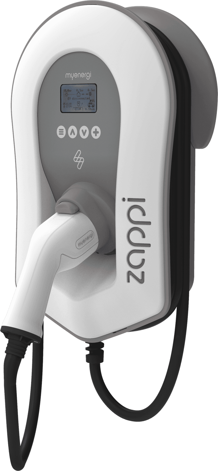 myenergi Zappi electric car charger in white