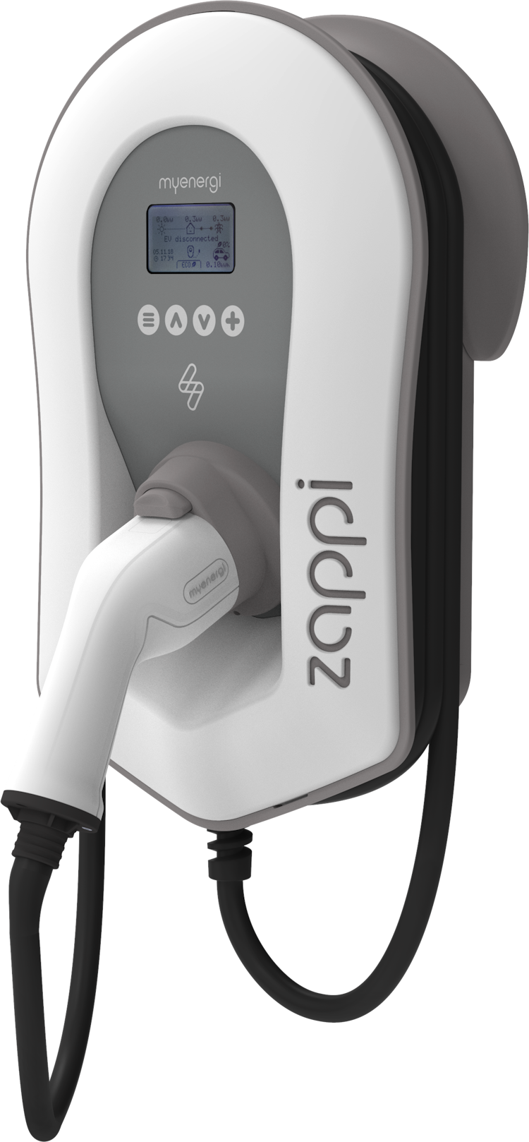 myenergi Zappi electric car charger in white