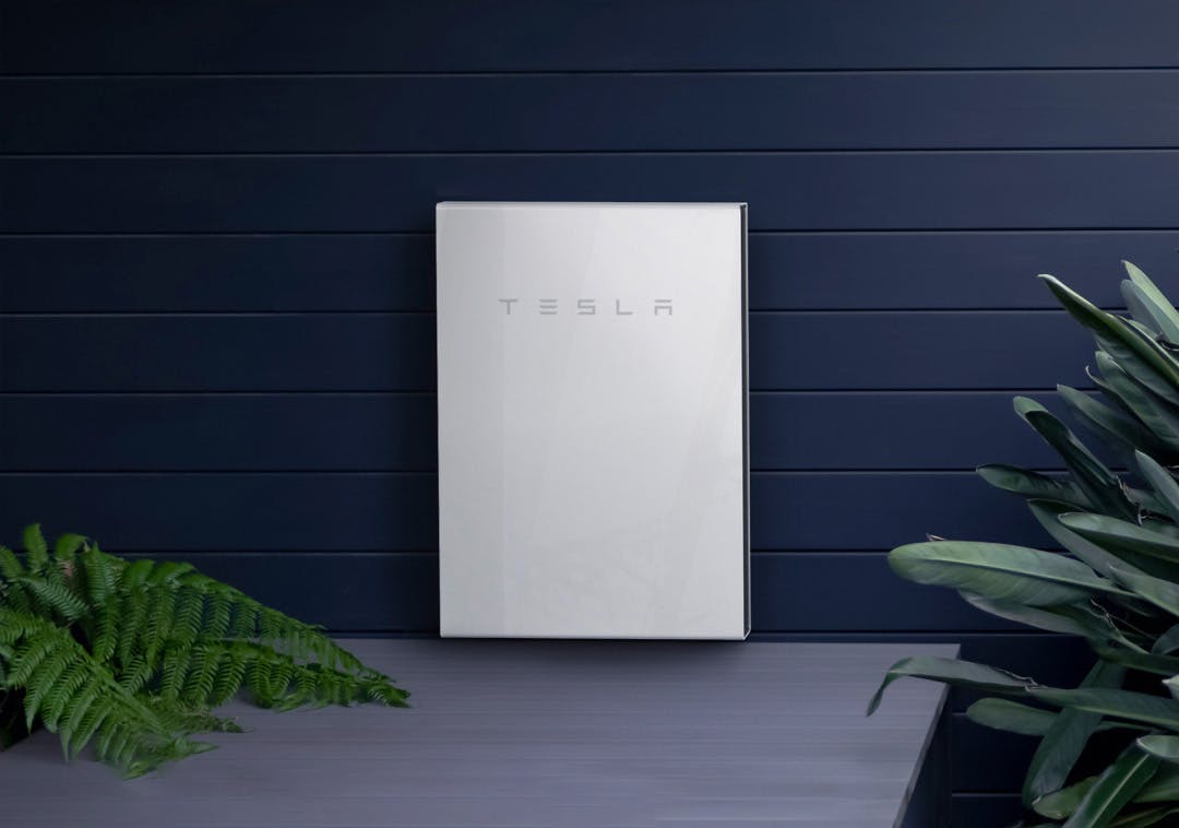 Tesla Powerwall battery storage for solar